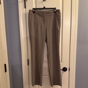 Ann Taylor Factory  Multicolor Houndstooth Pants
